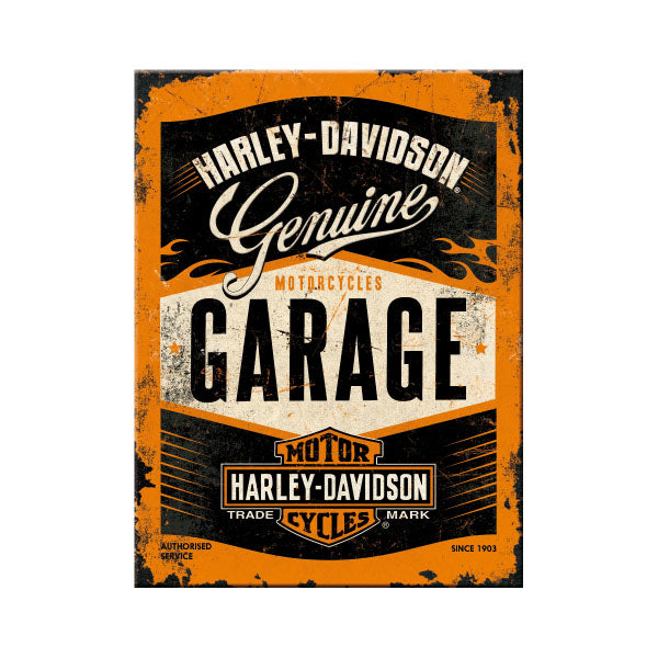 Magnet "Harley-Davidson Garage"