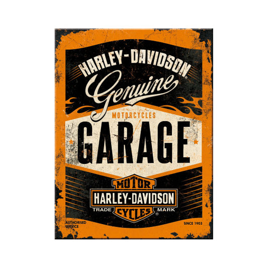 Magnet "Harley-Davidson Garage"