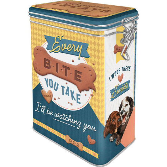 Aufbewahrungsdose "Every Bite You Take" (11 x 18 x 7.5 cm)