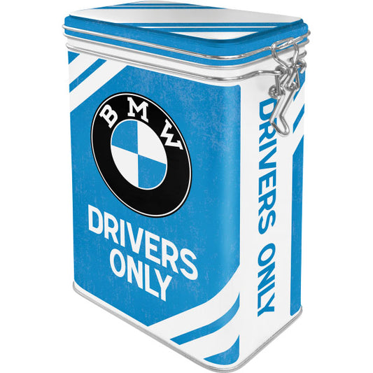 Aufbewahrungsdose "BMW Drivers Only" (11 x 18 x 7.5 cm)