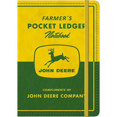 Notizbuch John Deere Farmer's Pocket Ledger (DIN A5)