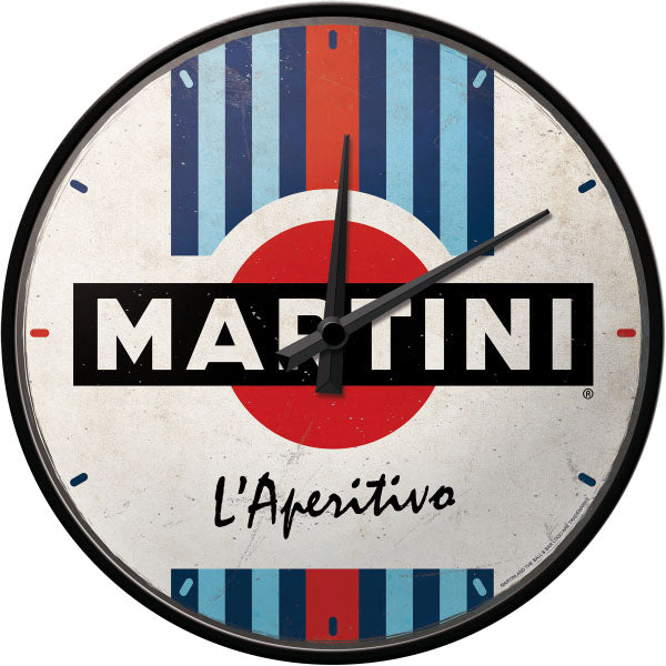 Wanduhr "Martini L'Aperitivo" (Ø 31.0 cm)