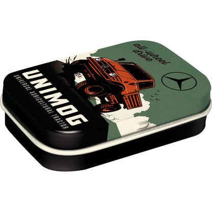Pillendose Daimler Truck Unimog (6 x 4 x 1.6 cm)