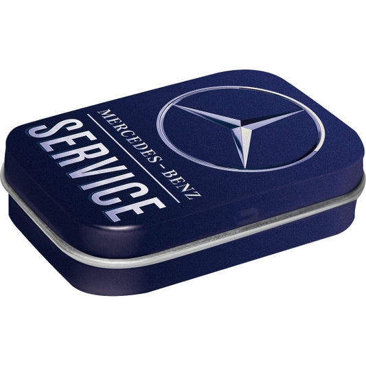 Pillendose "Mercedes-Benz Service" (6 x 4 x 1.6 cm)