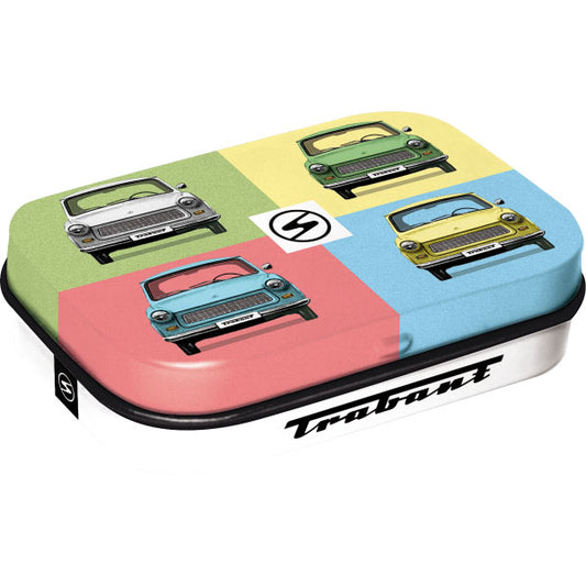 Pillendose "Trabant" (6 x 4 x 1.6 cm)