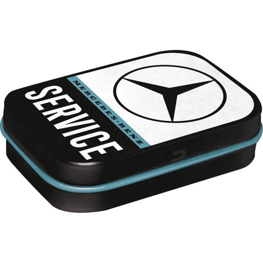 Pillendose "Mercedes-Benz Service" (6 x 4 x 1.6 cm)