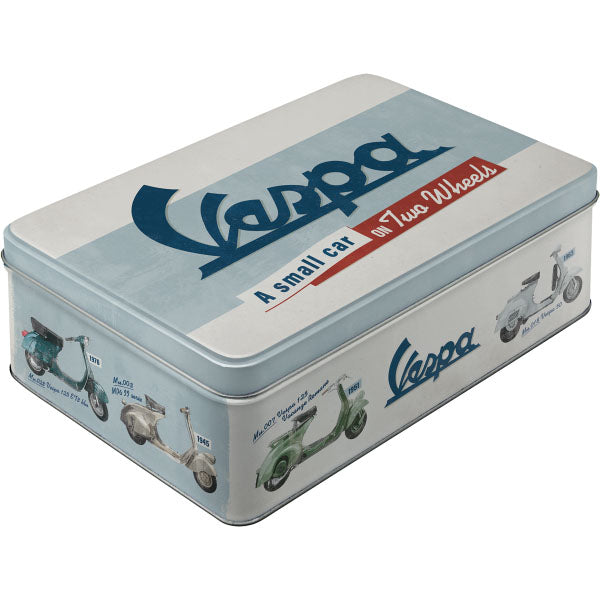 Vorratsdose "Vespa - Model Chart" (16 x 23 x 7 cm)