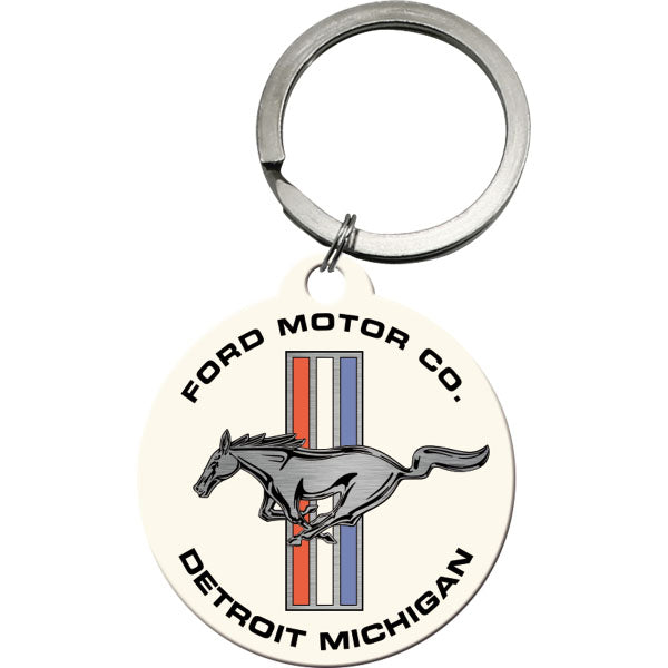 Schlüsselanhänger "Ford Mustang", rund