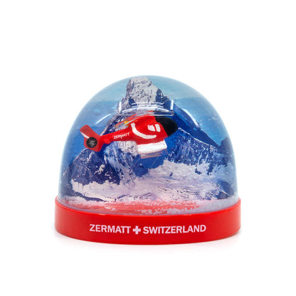Schneekugel "Helikopter"