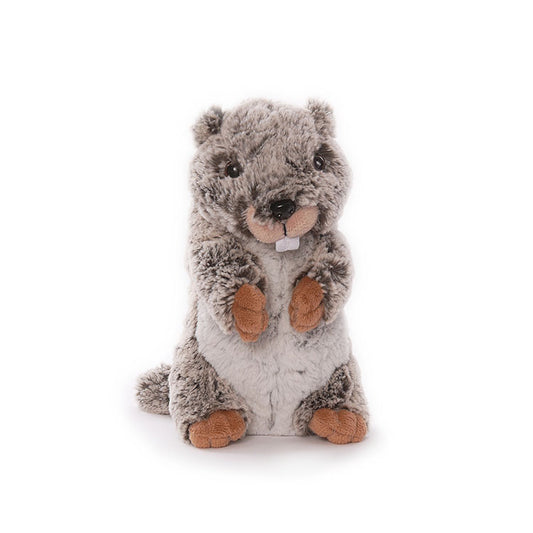 Plüsch Murmeltier, stehend (grau, 16 cm)