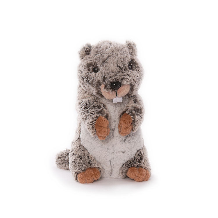 Plüsch Murmeltier, stehend (grau, 16 cm)