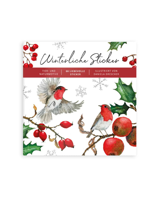 Aufkleberbuch "Frostige Beeren"