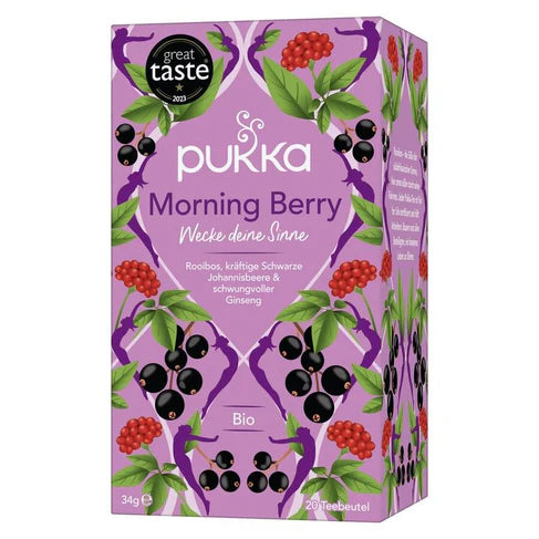 Pukka Morning Berry Tee Bio (20 Beutel, 34 g)