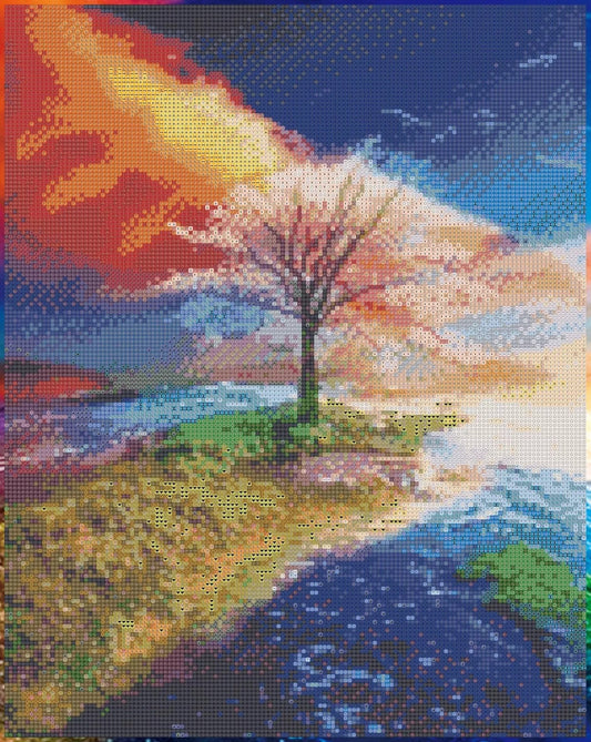 Diamond Painting Magic Tree 40x50cm