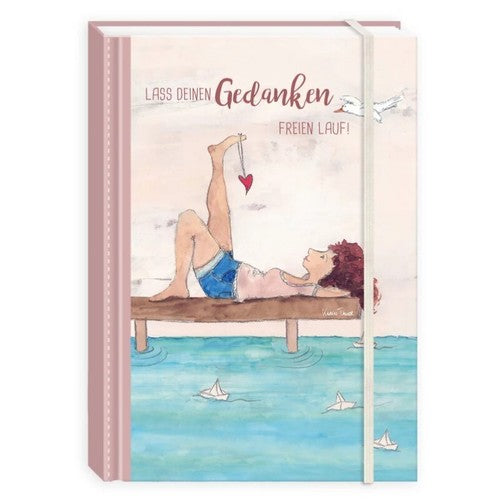 Notizbuch "Lass deinen Gedanken freien Lauf" (DIN A5)