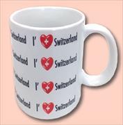 Tasse "I love Switzerland"