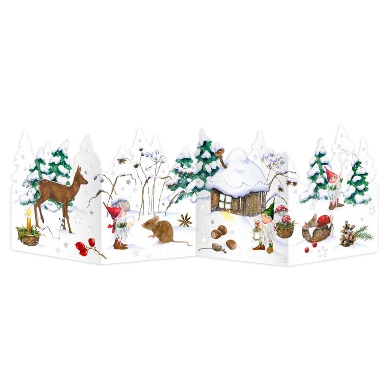 Lichtersilhouette "Weihnachtswichtel"