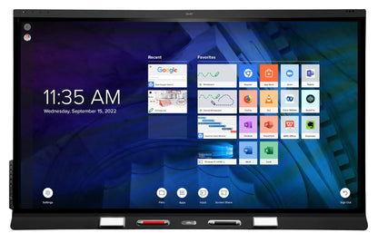 SMART Board QX275 Pro, interaktives Touch Display (UHD, 75", schwarz)