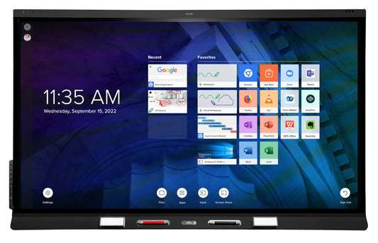 SMART Board QX275 Pro, interaktives Touch Display (UHD, 75", schwarz)