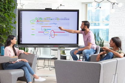 SMART Board QX275 Pro, interaktives Touch Display (UHD, 75", schwarz)