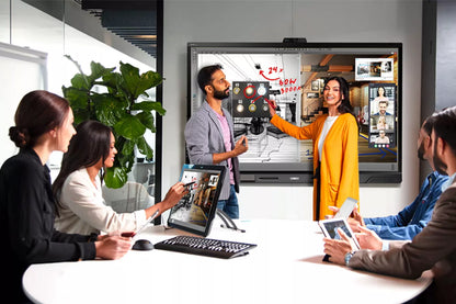 SMART Board QX275 Pro, interaktives Touch Display (UHD, 75", schwarz)