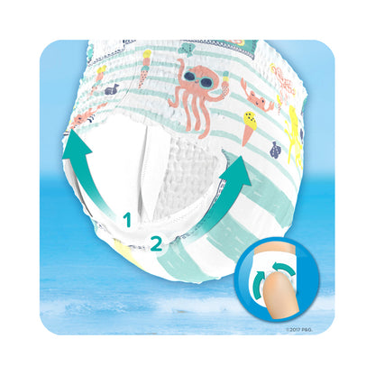 Pampers Badewindeln "Splashers", Grösse 5-6 (14+ kg, 10 Stk.)