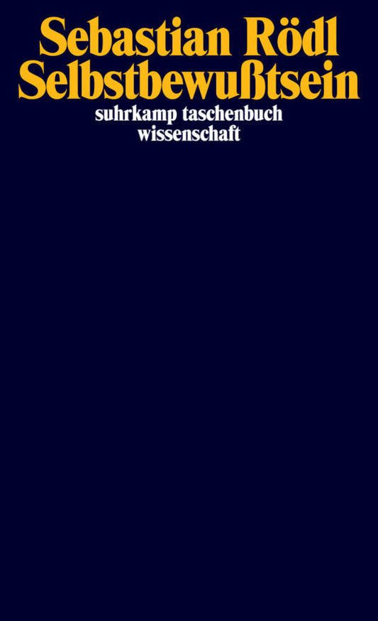 Selbstbewußtsein (Sebastian Rödl)