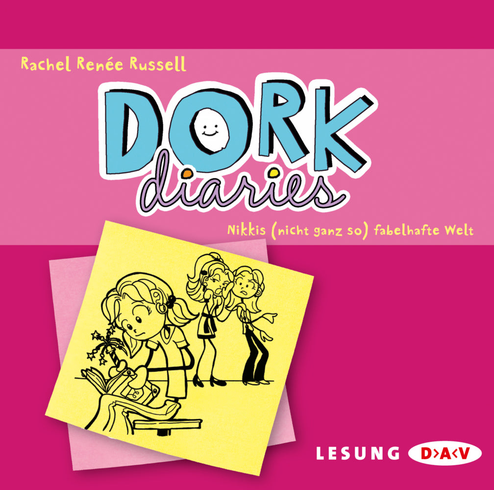 DORK Diaries - Nikkis (nicht ganz so) fabelhafte Welt, 2 Audio-CDs (Rachel Renée Russell)