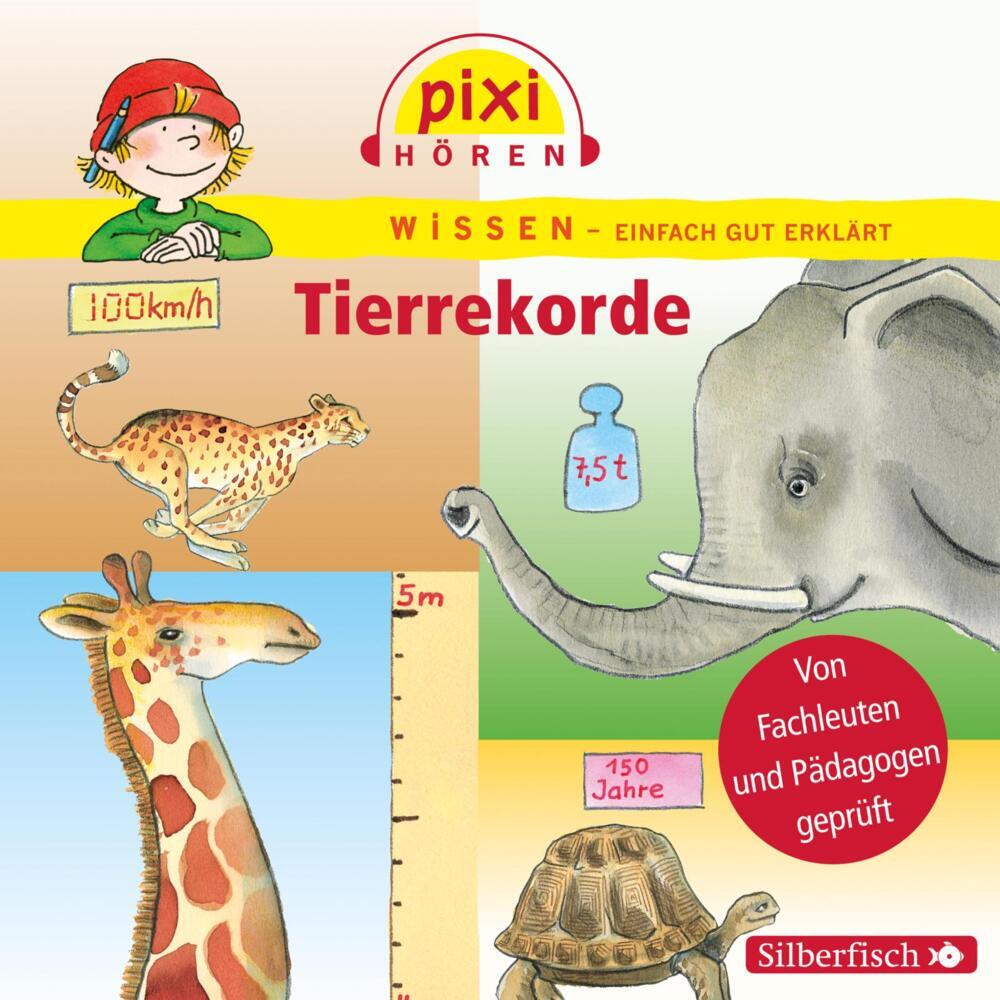 Tierrekorde, 1 Audio-CD (Cordula Thörner)