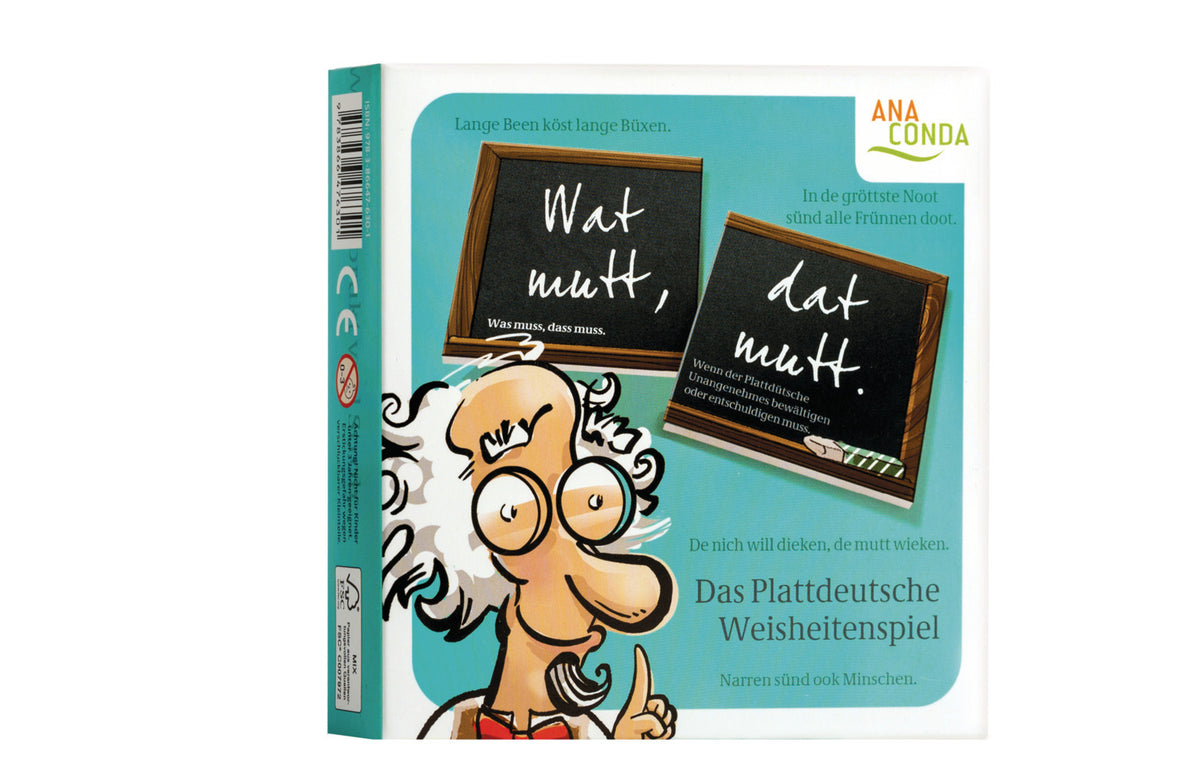 Wat mutt, dat mutt - Das Plattdeutsche Weisheitenspiel (Michael Schmitz)
