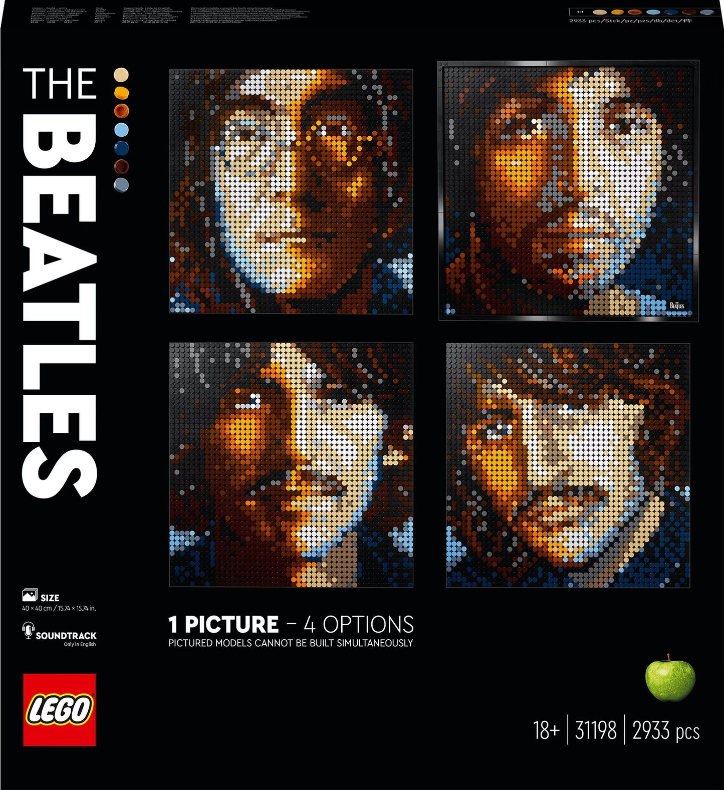 Lego   Wall Art The Beatles (31198)