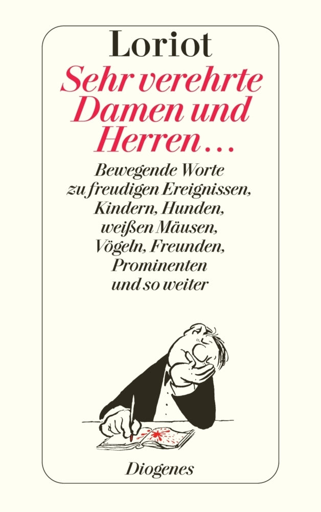 Sehr verehrte Damen und Herren . . . (Loriot)