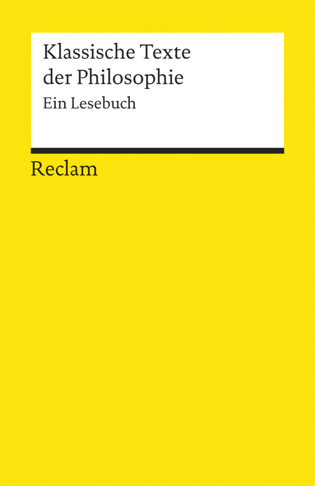 Klassische Texte der Philosophie (Jonas Pfister)