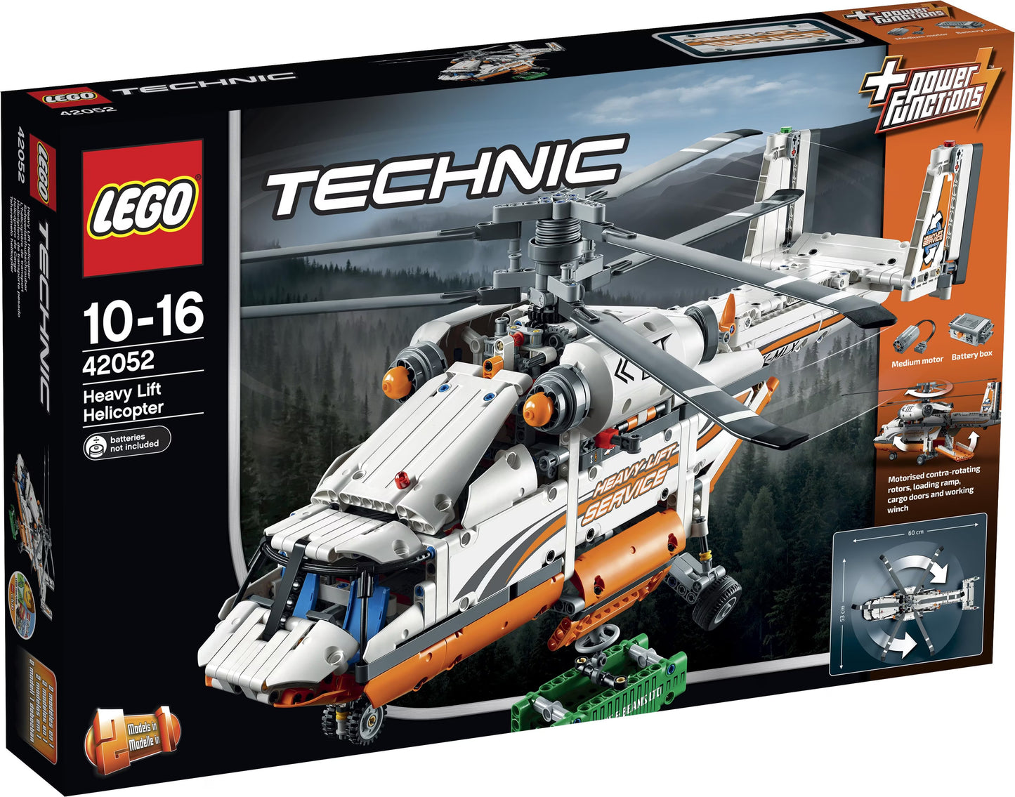 Lego Schwerlasthubschrauber (42052)