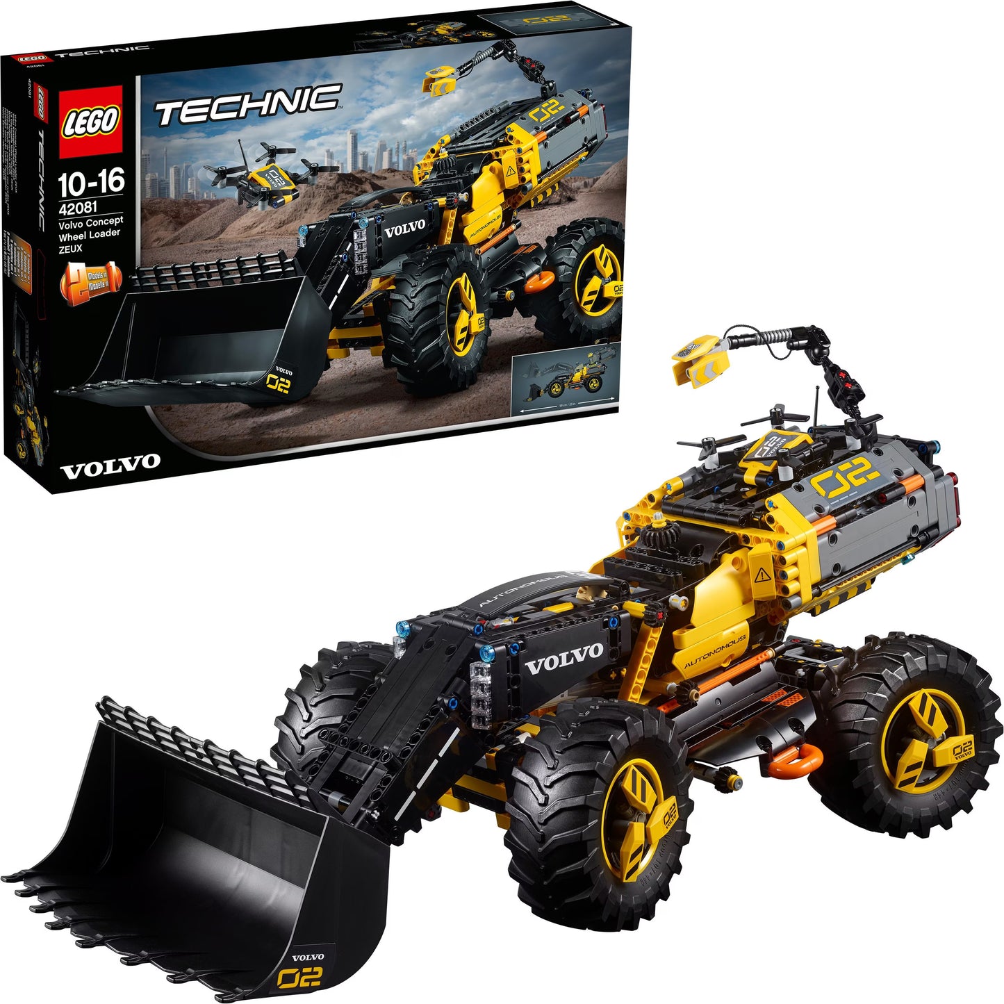 Lego Volvo Konzept-Radlader ZEUX (42081)