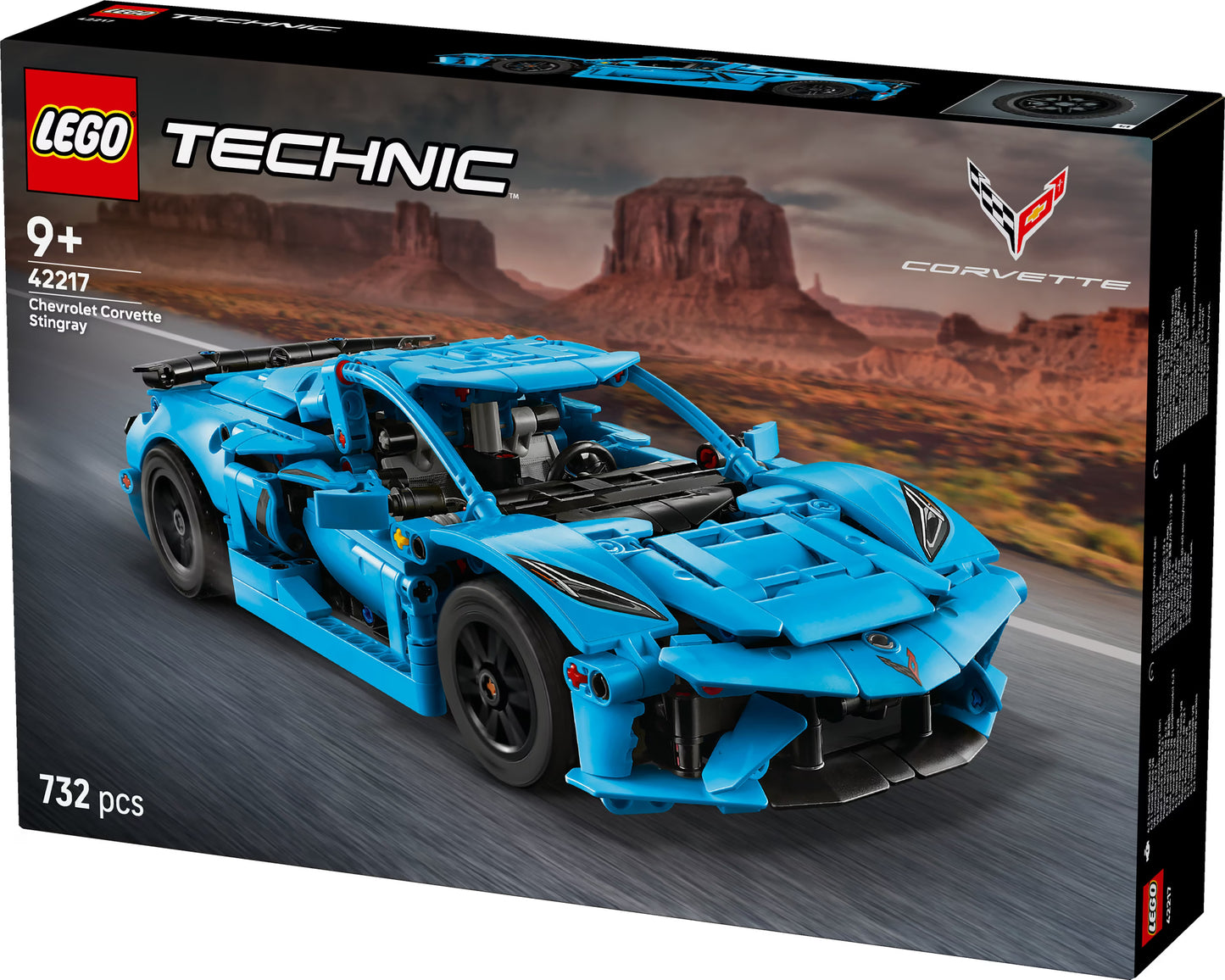 Lego Chevrolet Corvette Stingray in Blau (42217)
