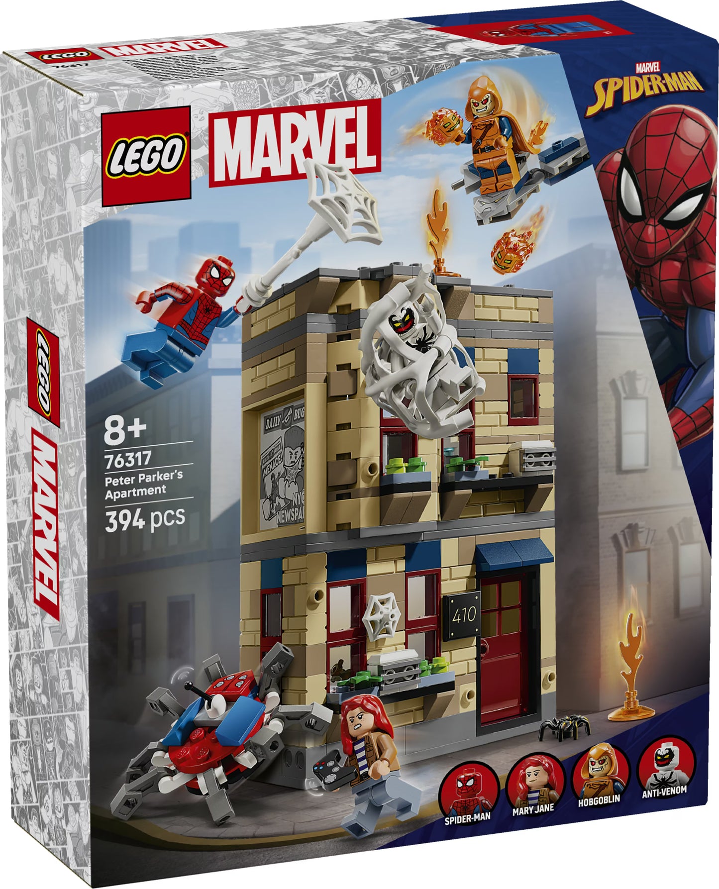 Lego Spiderman - Peter Parkers Wohnung (76317)