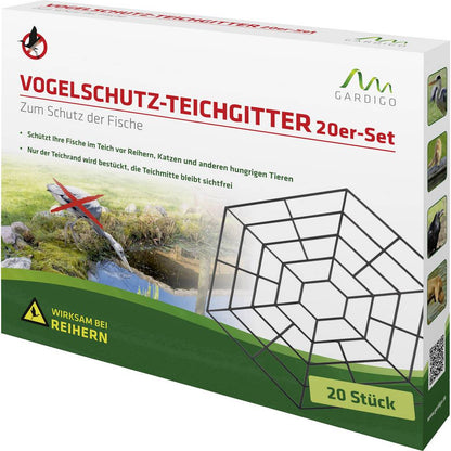 Vogelschutz-Teichgitter (20er-Set)