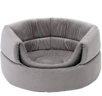 Haustierbett "2-in-1" (grau)