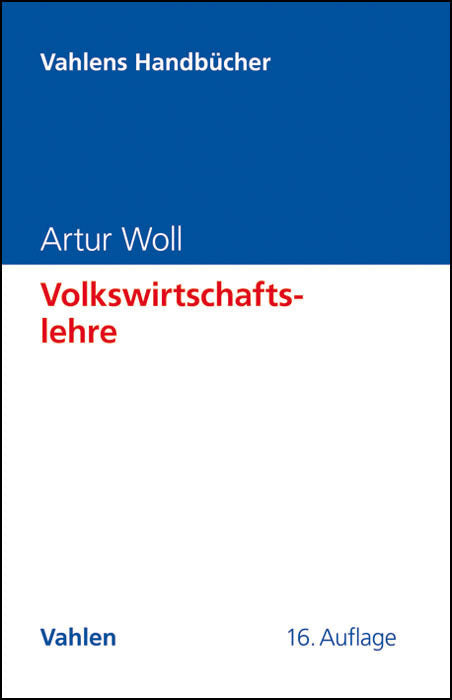 Volkswirtschaftslehre (Artur Woll)