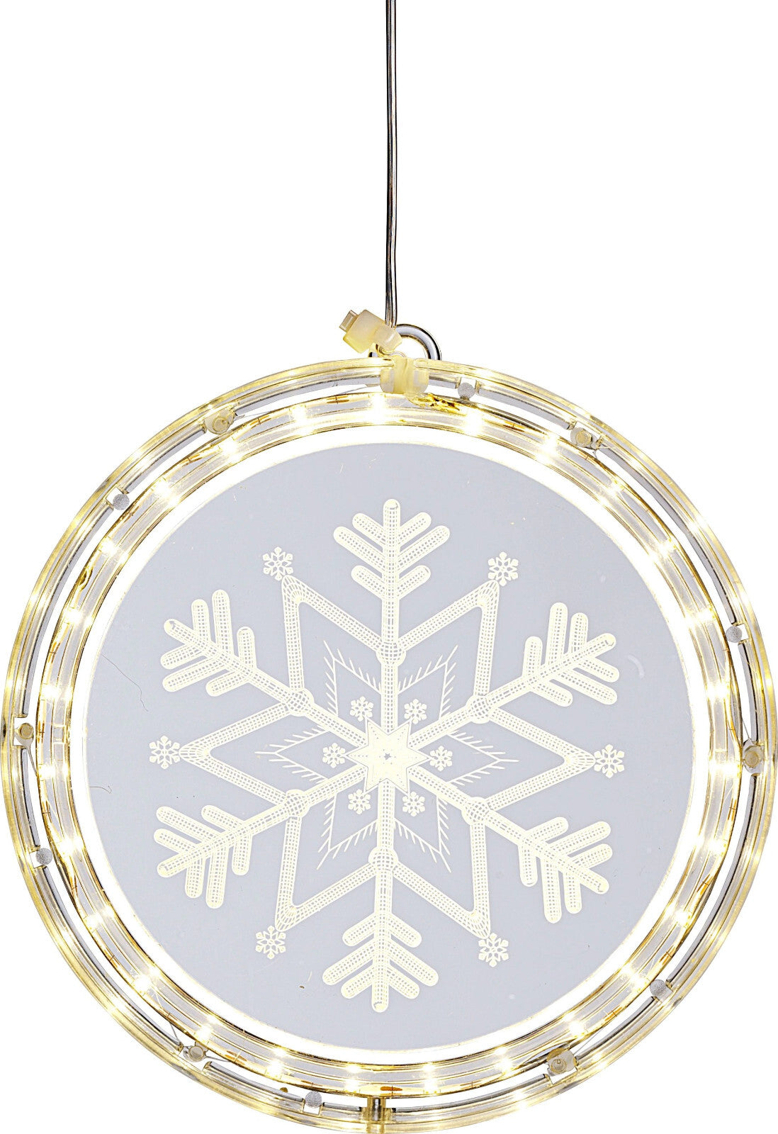 LED-Hängedeko "Snowflake", 26 LEDs