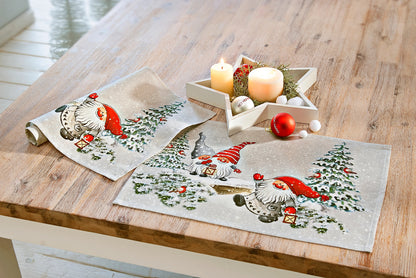Tischsets "Weihnachtswichtel", 2er-Set