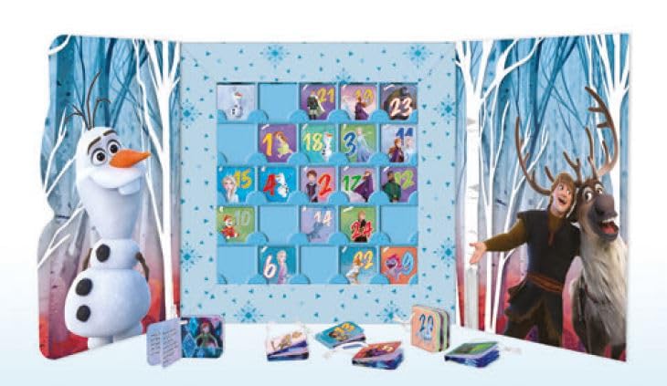 Die Eiskönigin 2 Adventskalender mit 24 Büchlein