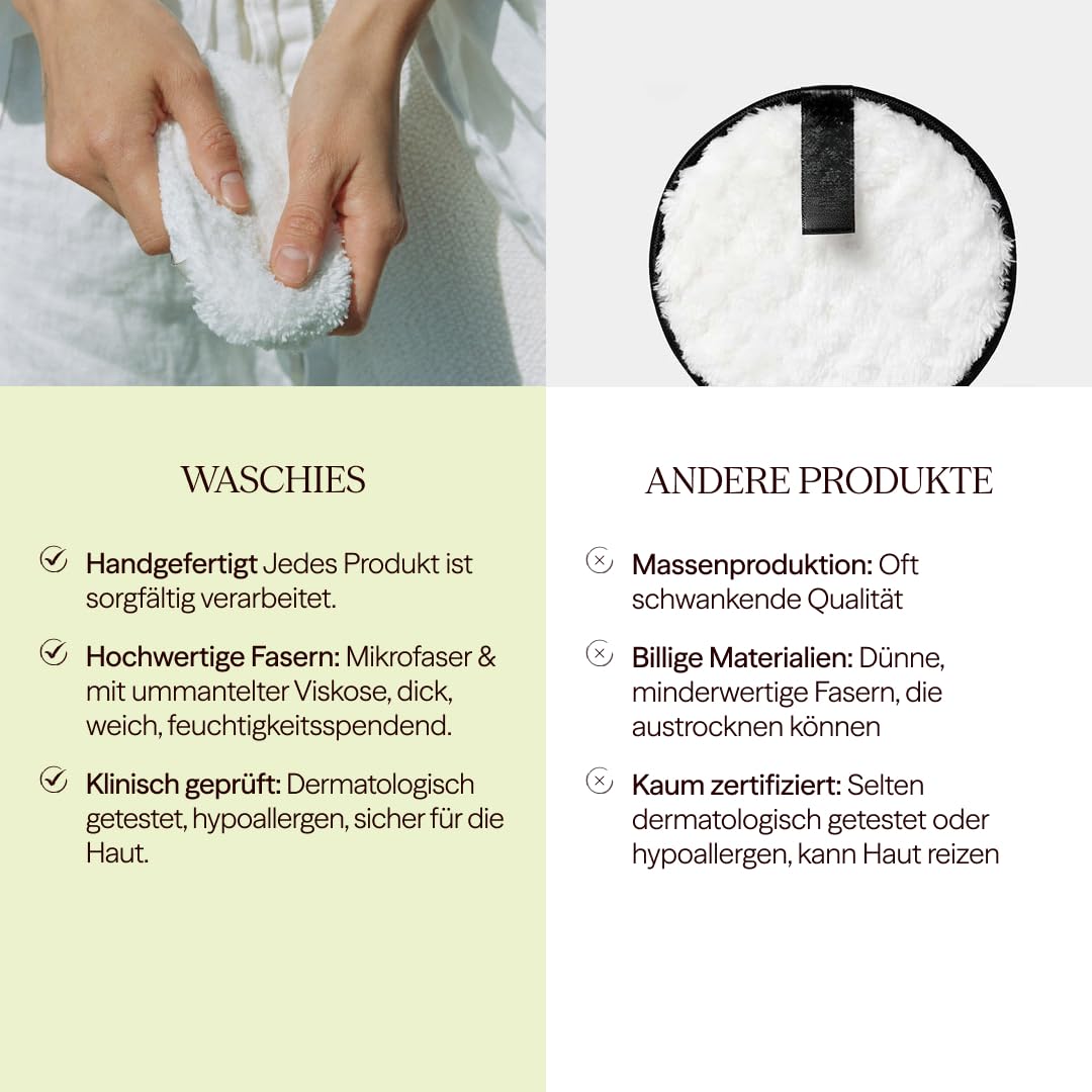 Waschies abschmink-& waschpads 7er-Set