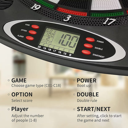 Elektronisches Dartboard mit Sound