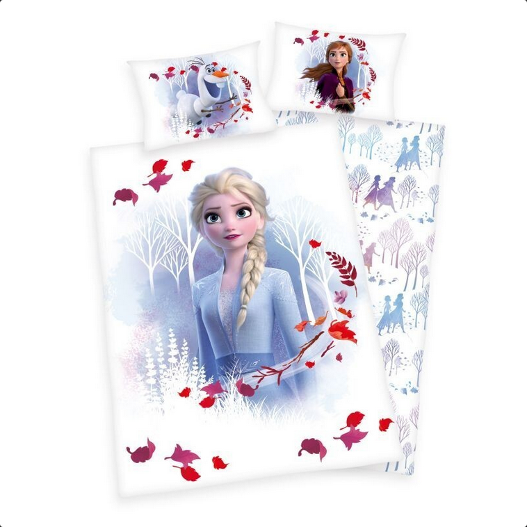 Disney`s Die Eiskönigin 2 Bettwäsche  ( 40 x 60 cm / 100 x 135 cm)