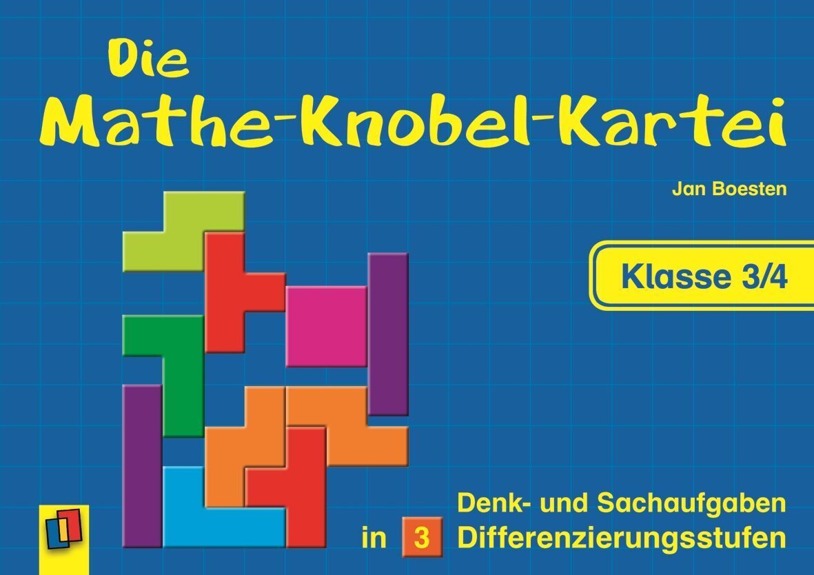 Die Mathe-Knobel-Kartei, Klasse 3/4 (Jan Boesten)