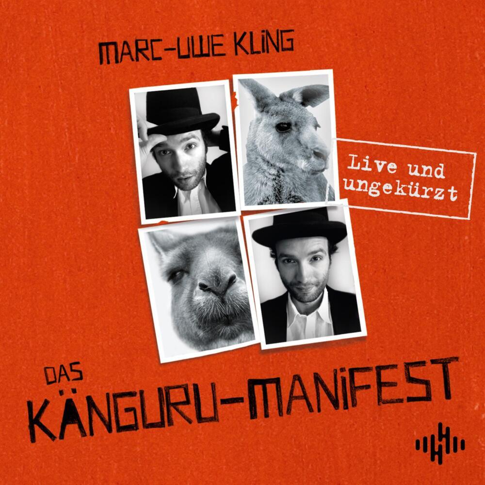 Das Känguru-Manifest, 4 Audio-CD (Marc-Uwe Kling)