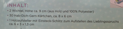 Wichtel - Geschenk-Set (33-teilig)