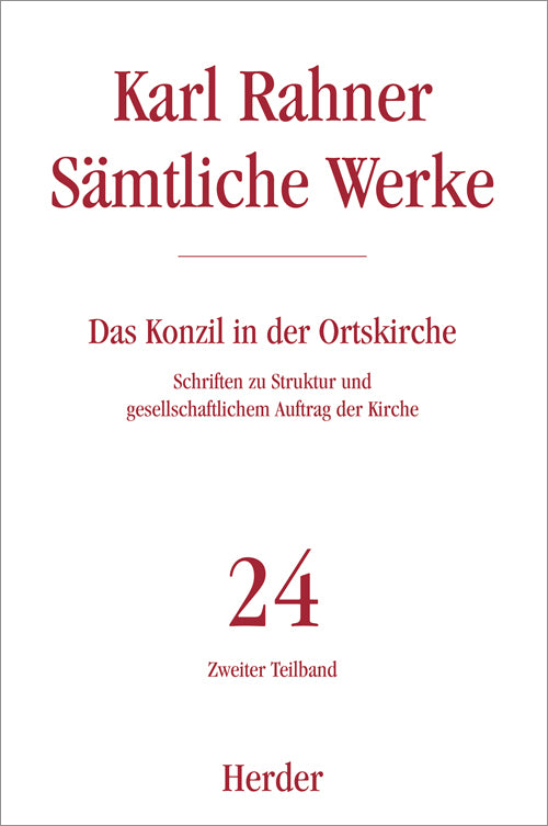 Karl Rahner Sämtliche Werke.Tl.2 (Karl Sj Rahner)